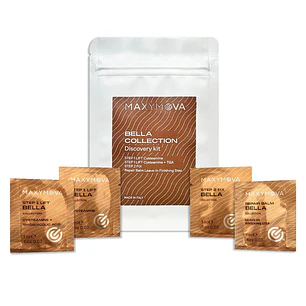 KIT DE PRUEBA EN SOBRES MONODOSIS – SISTEMA COREANO PARA PESTAÑAS Y CEJAS DE LA COLECCIÓN BELLA – 4 X 1 ML.