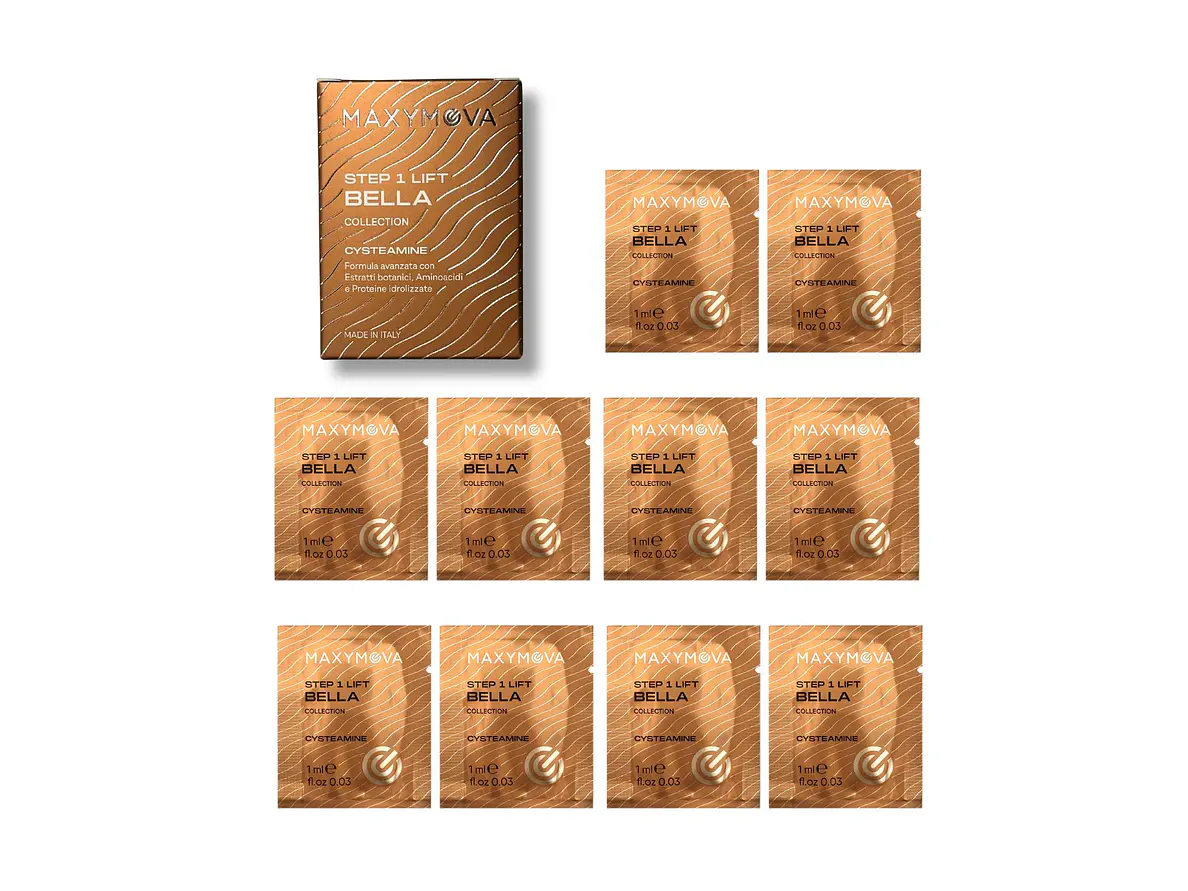 KIT BELLA PASO 1 y 2 A BASE DE CISTEAMINA Y PEROXIDO DE HIDRÓGENO. PARA LA TÉCNICA COREANA. 2