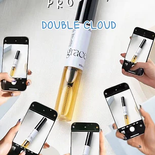 GEL DOUBLE CLOUD GRACE ROOM (GEL DUAL AGRUPACIÓN DE ESPIGA Y TINTE RECUBRIMIENTO TEMPORAL)