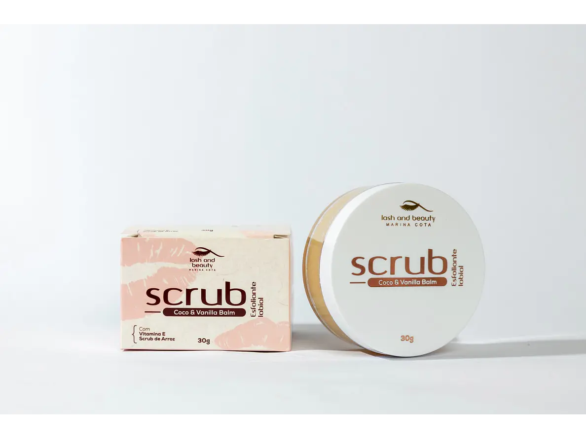 SCRUB EXFOLIANTE DE COCO Y VAINILLA BALM 30grs 1