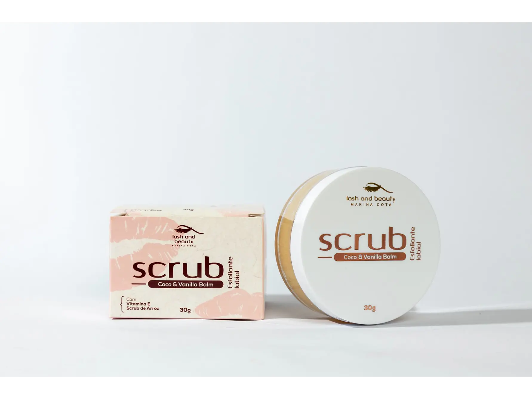 SCRUB EXFOLIANTE DE COCO Y VAINILLA BALM 30grs 1