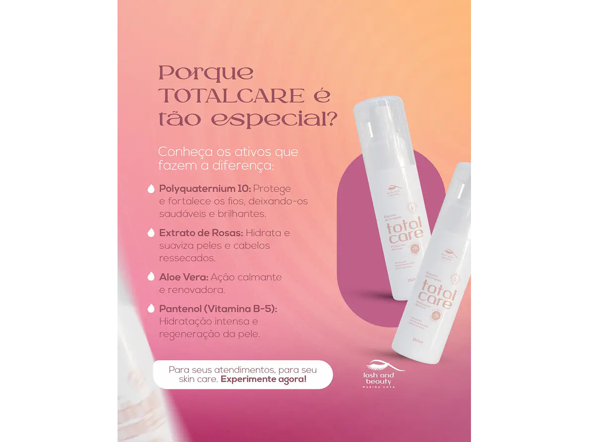 TOTAL CARE ESPUMA DE LIMPIEZA 150ml 1