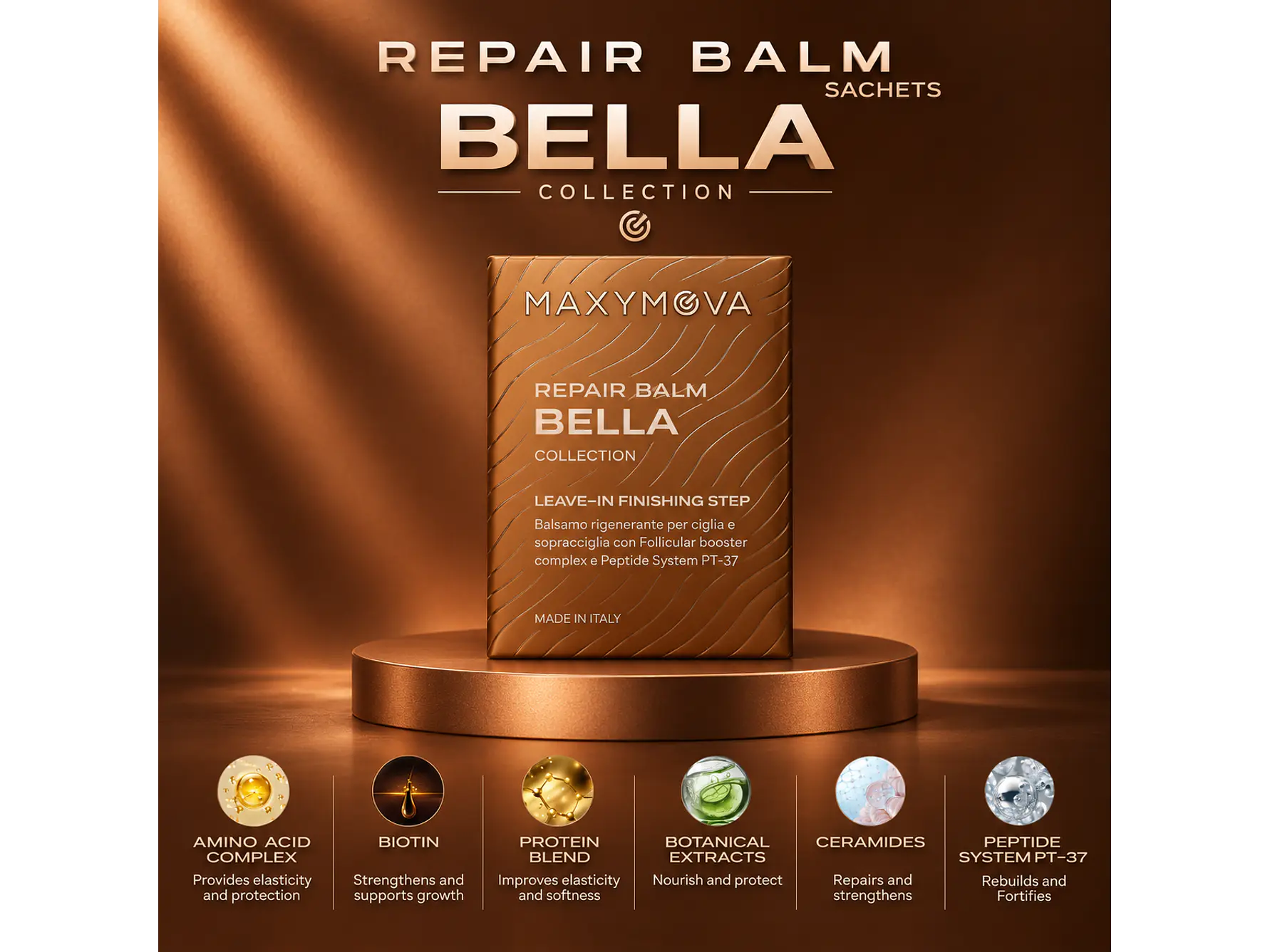 REPAIR BALM BELLA COLLECTION SACHETS  10 X 1ML 1