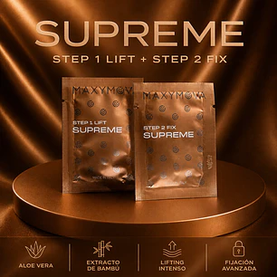 KIT PASO 1 Y 2  SUPREME SOBRE               ( VALOR POR MAYOR 24.990 DESDE 5 UNIDADES)