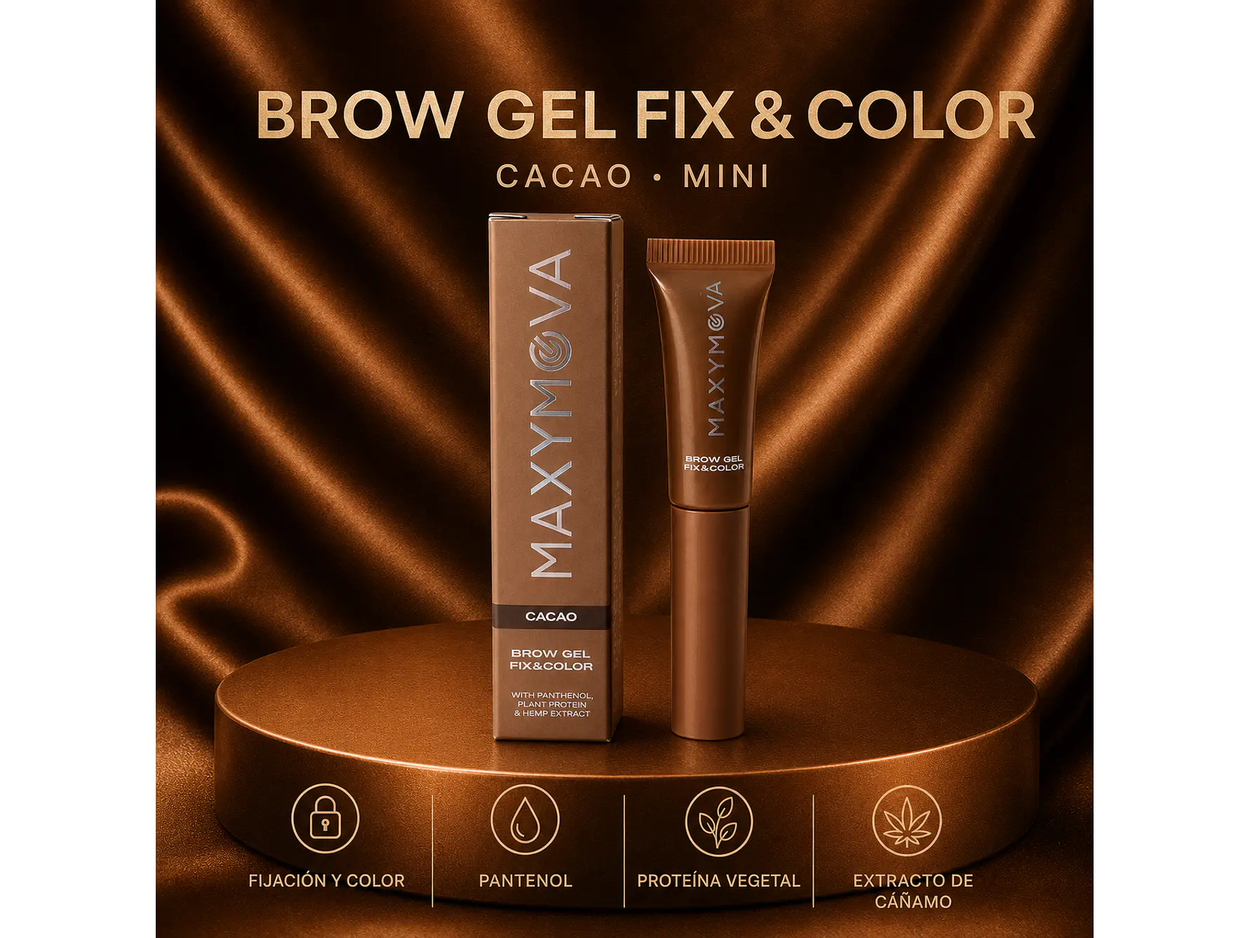 BROW GEL FIX & COLOR (MINI SIZE) TUBO 2.5 ML 2