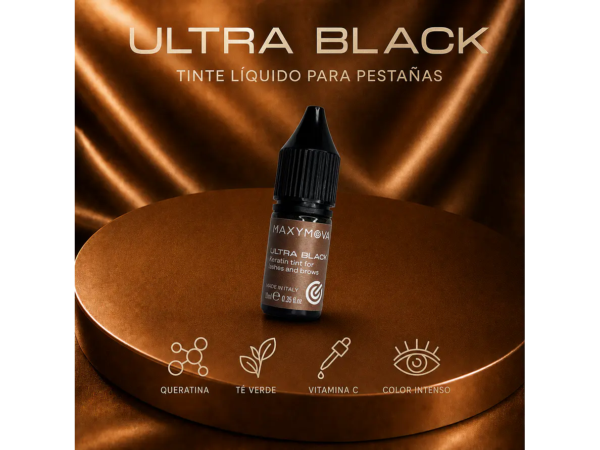 TINTE LÍQUIDO PARA PESTAÑAS ULTRA BLACK 1