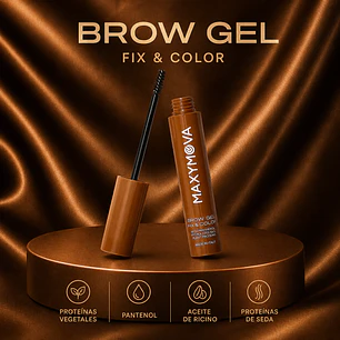 GEL PARA CEJAS FIX & GO Y FIX & COLOR: CEJAS PERFECTAS TRAS LA LAMINACIÓN, MAXYMOVA.
