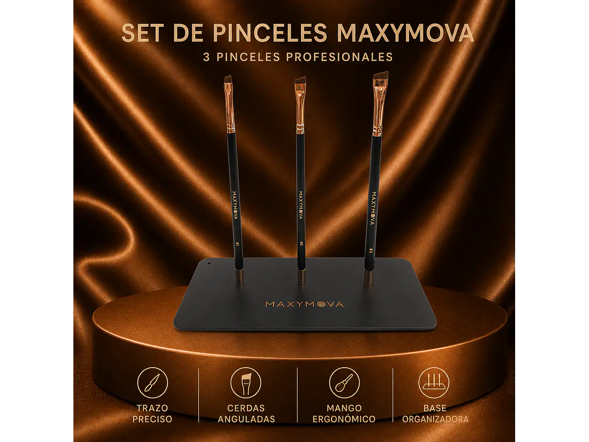 Base metálica,soporte magnetico para pinceles Colección Maxymova (PINCELES POR SEPARADO) 1