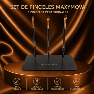 Base metálica,soporte magnetico para pinceles Colección Maxymova (PINCELES POR SEPARADO)
