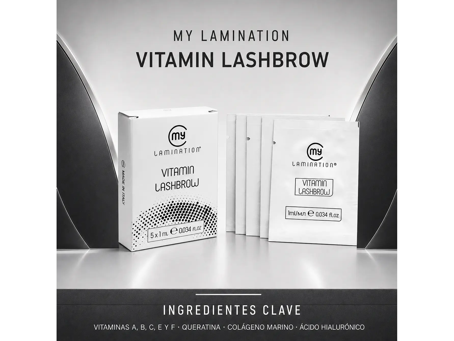 BOTOX VITAMINA LASHBROW (5 sobres de 1 ml) 1