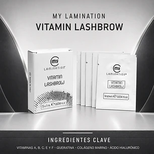 BOTOX VITAMINA LASHBROW (5 sobres de 1 ml)
