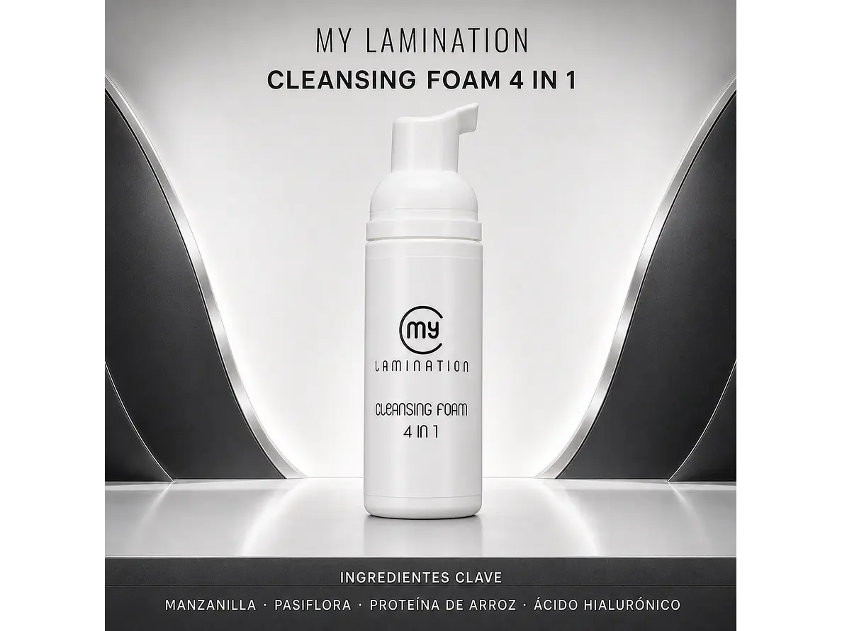 CLEANSING FOAM 4 EN 1   (50ML O 120 ML) MY LAMINATION 1