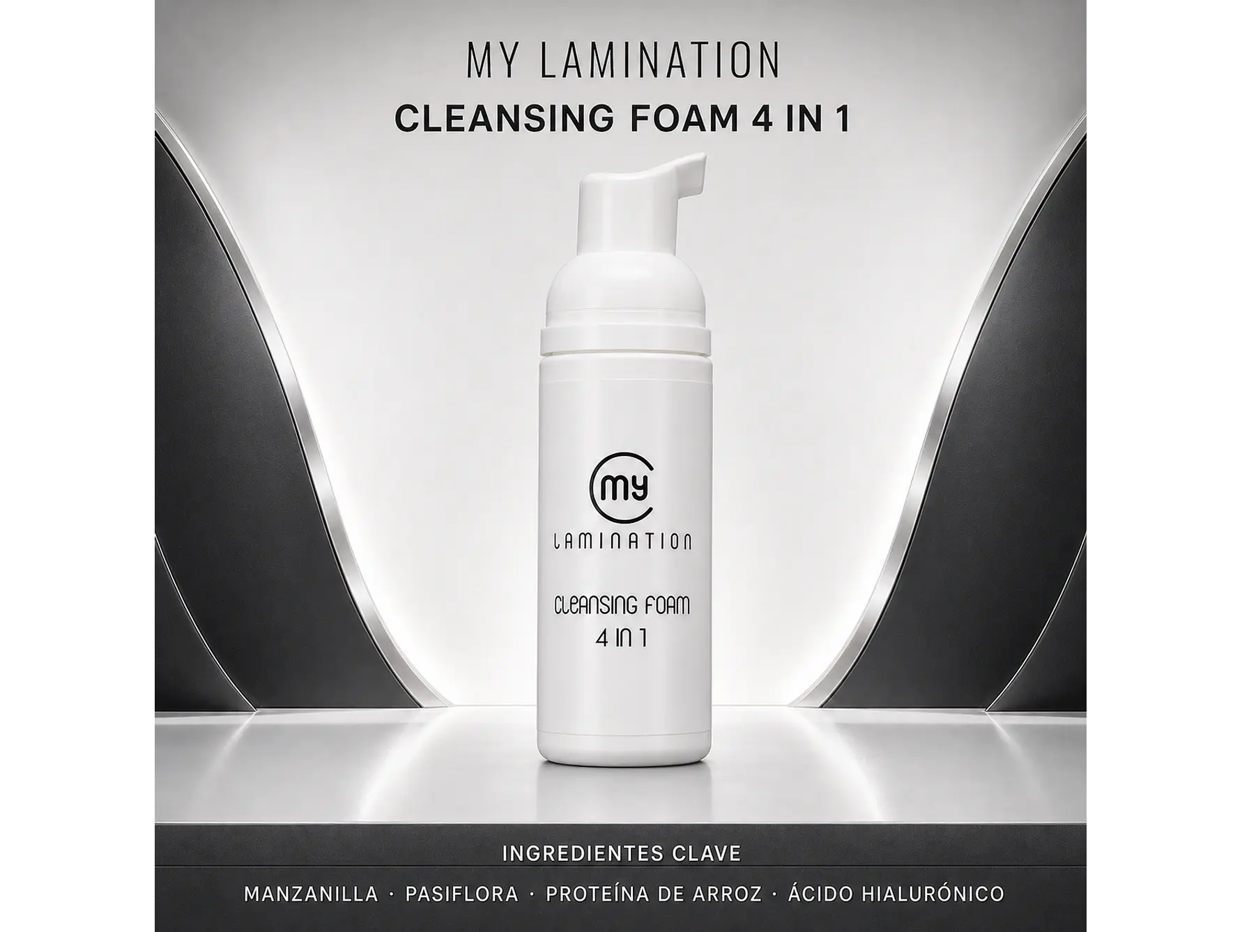 CLEANSING FOAM 4 EN 1   (50ML O 120 ML) MY LAMINATION 1