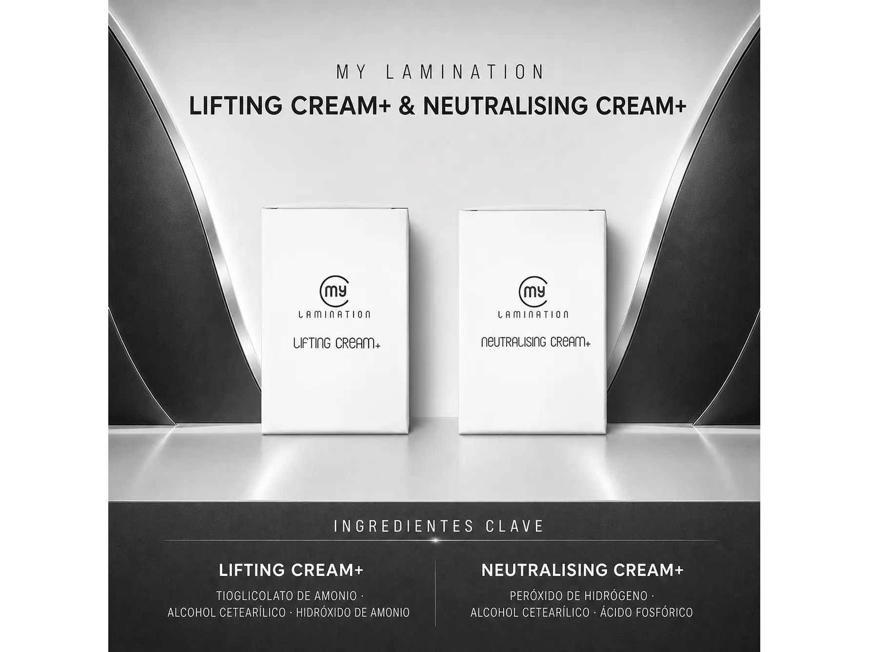 LIFTING CREAM+ Y NEUTRALIZANTE CREAM+ 1