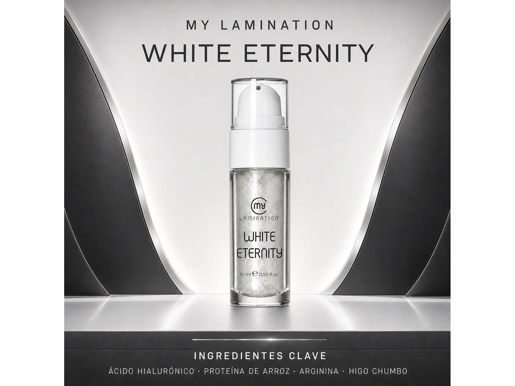 WHITE ETERNITY (serum profesional para pestañas y cejas) MY LAMINATION 1