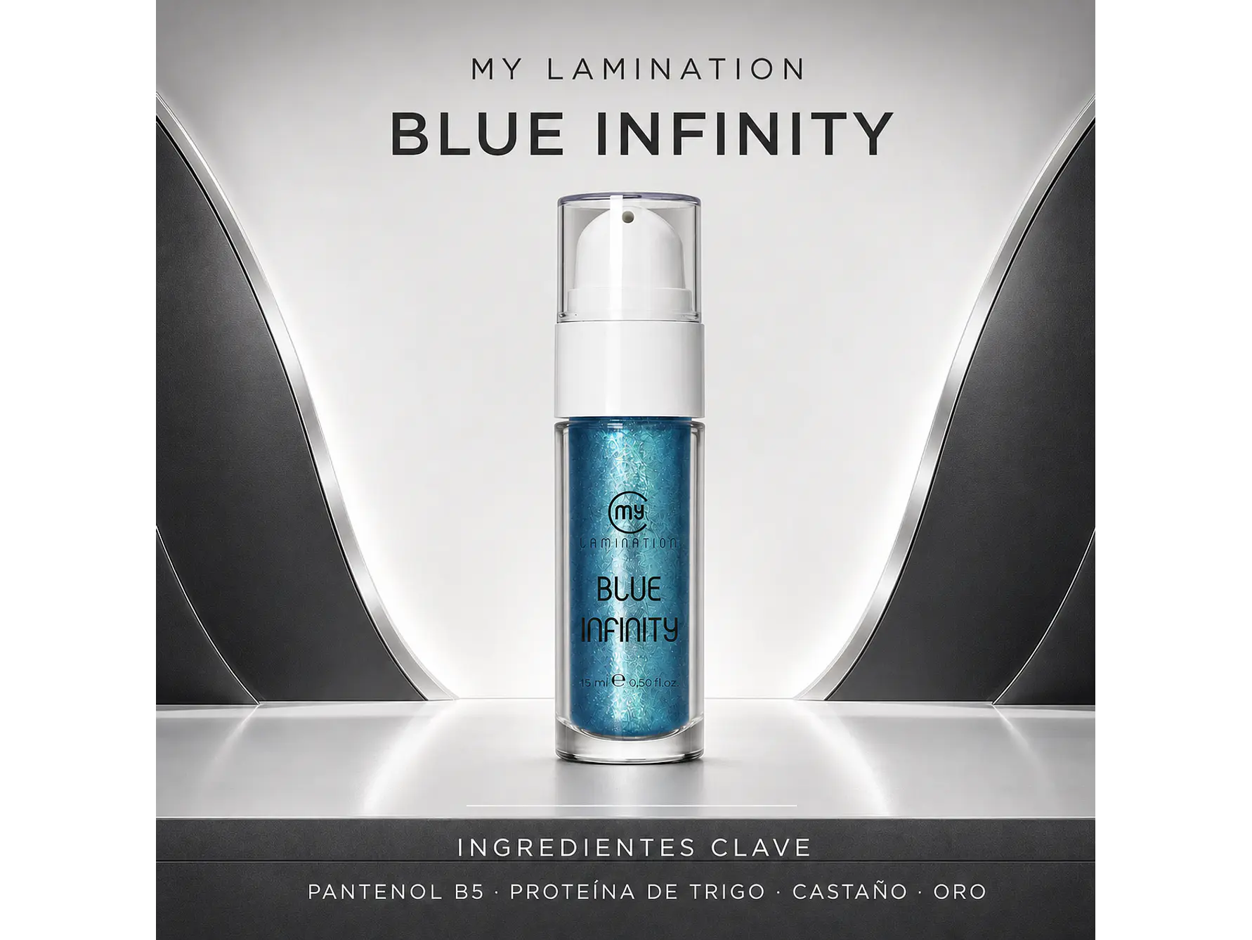 BLUE INFINITY (serum profesional para pestañas y cejas) MY LAMINATION  1