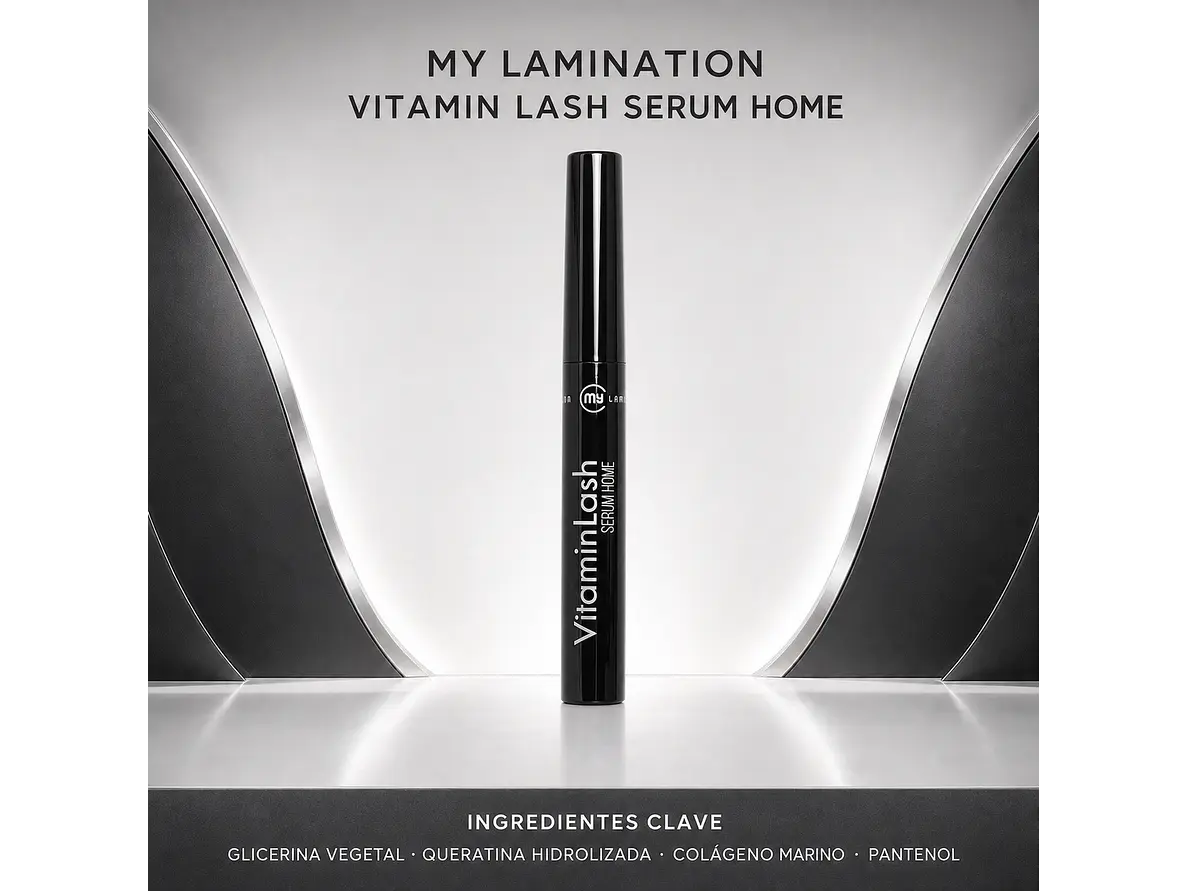 VITAMINA LASH SERUM HOME BLACK O TRANSPARENTE (DETALLE Y MAYORISTA) 10ml 1