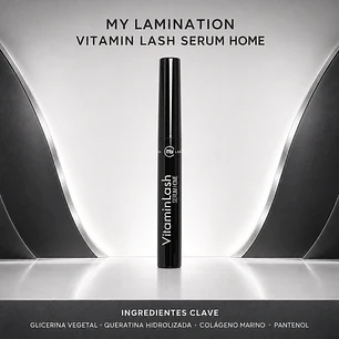 VITAMINA LASH SERUM HOME BLACK O TRANSPARENTE (DETALLE Y MAYORISTA) 10ml