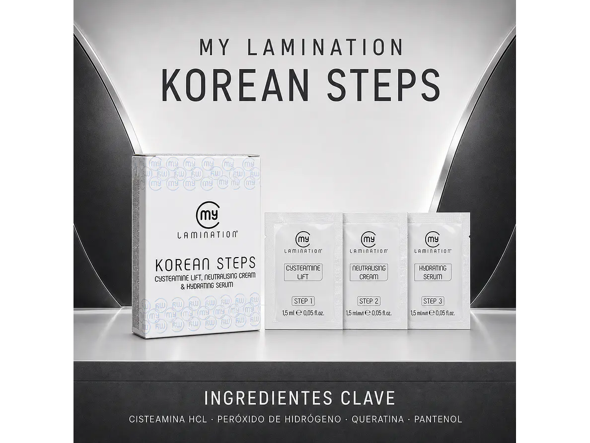 KOREAN STEPS  LIFTING MY LAMINATION 1