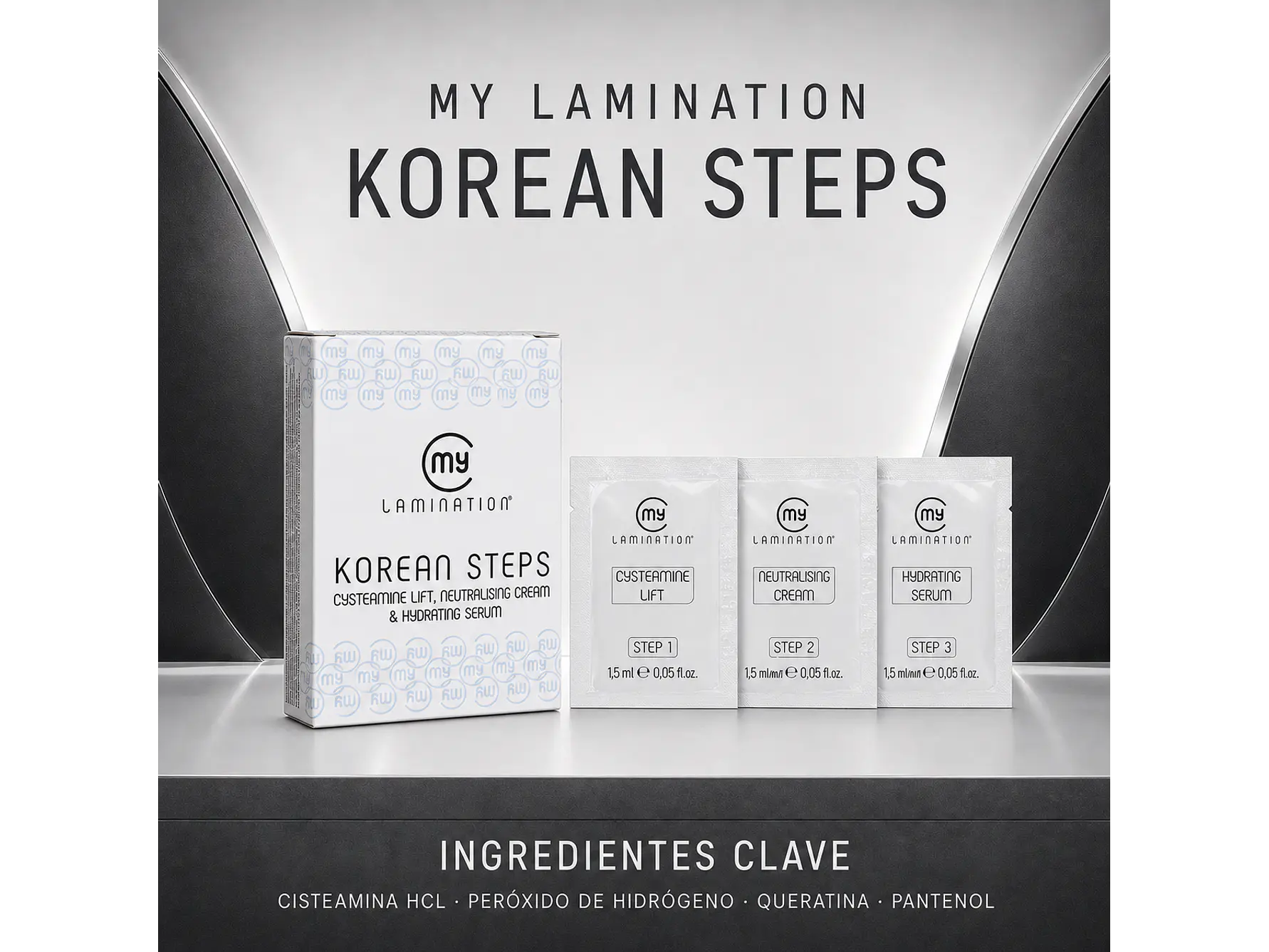 KOREAN STEPS  LIFTING MY LAMINATION 1
