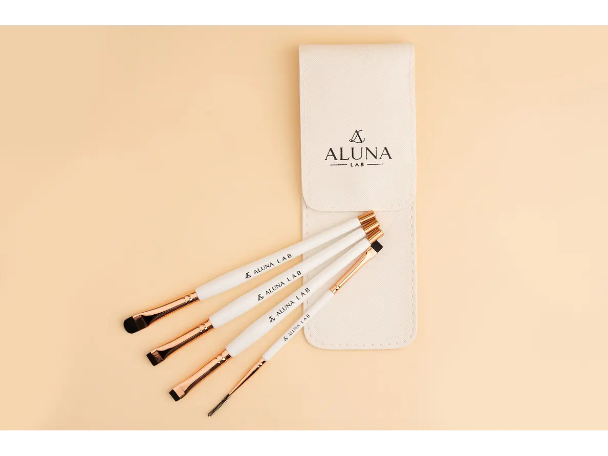 PACK PINCELES ALUNA PARA LIFTING DE PESTAÑAS TÉCNICA TRADICIONAL Y KOREANA. 1