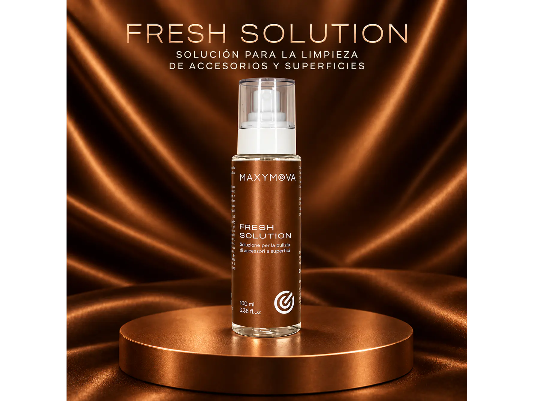 FRESH SOLUTION - SOLUCIÓN PARA LA LIMPIEZA DE ACCESORIOS Y SUPERFICIES 1