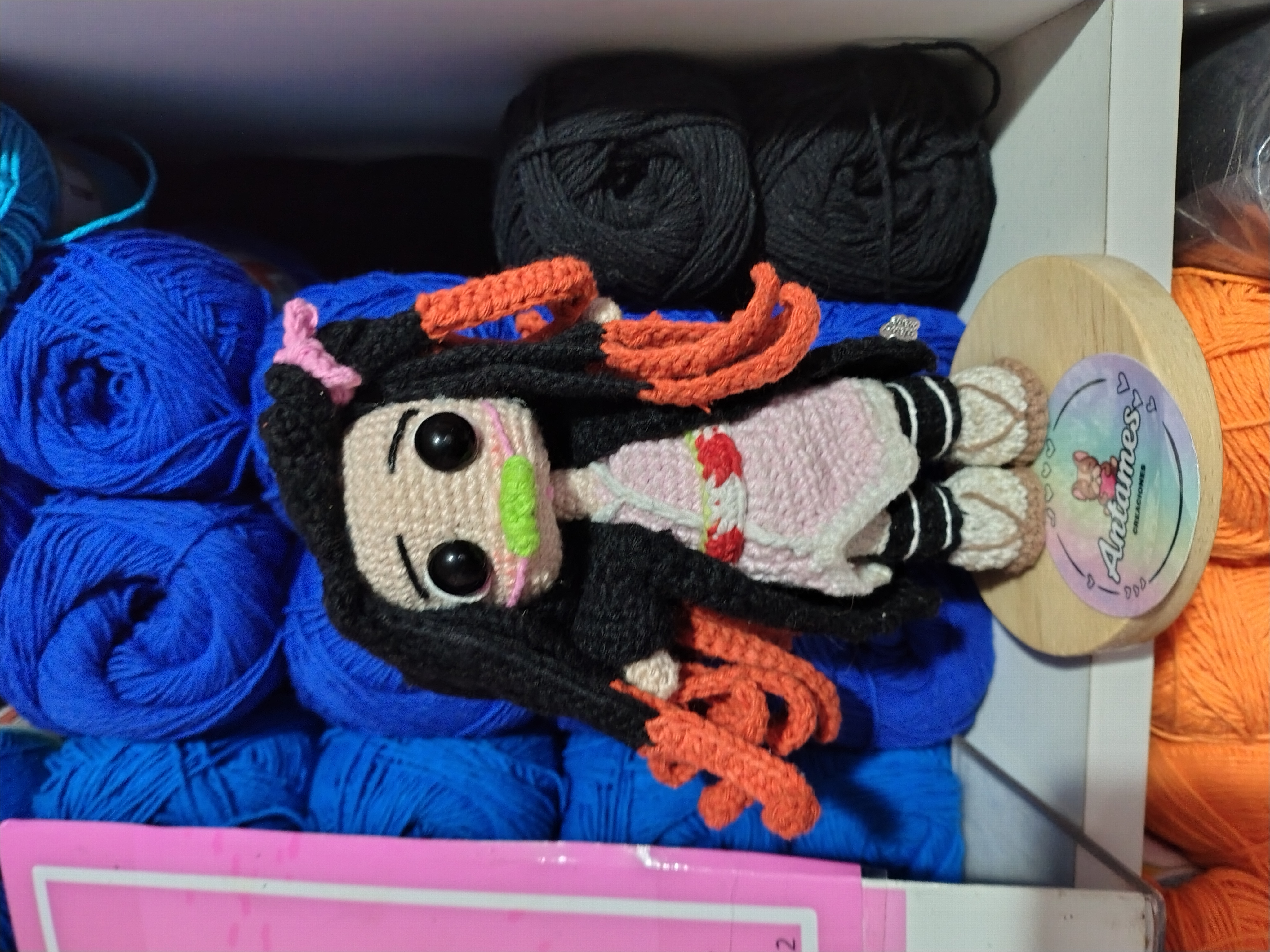 Nezuko Amigurumi a pedido 1