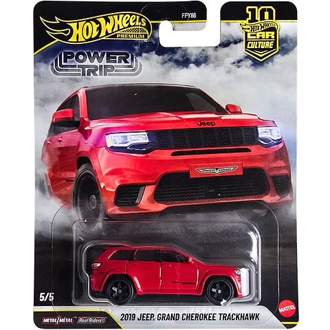 Hot Wheels Premium (Power Trip) - 2019 Jeep Grand Cherokee Trackhawk