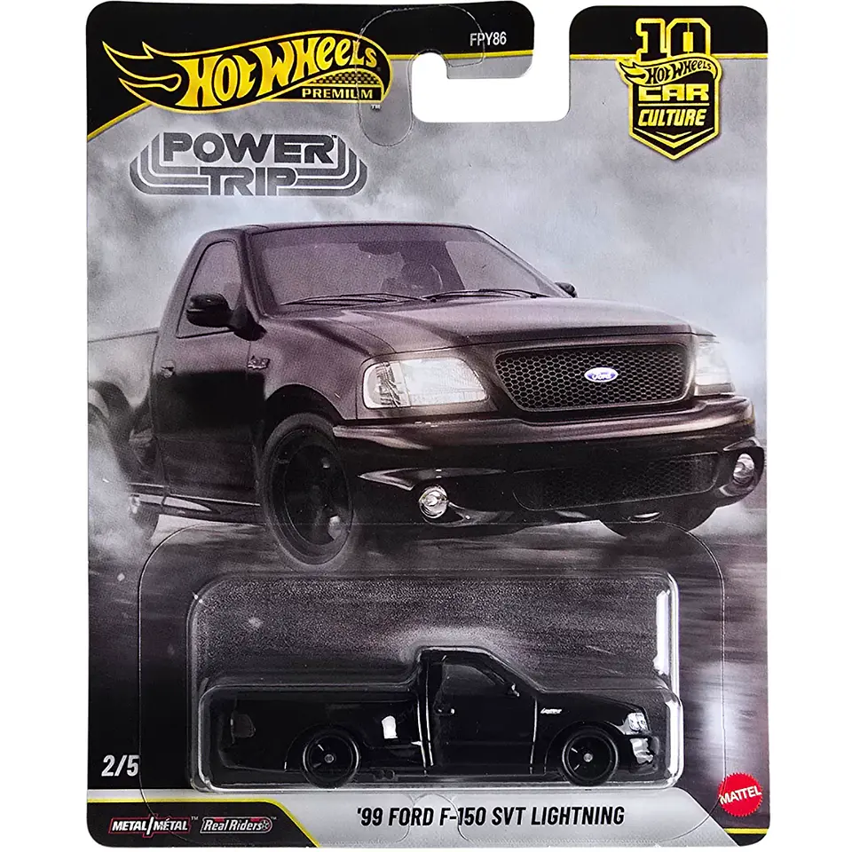 Hot Wheels Premium (Power Trip) - '99 Ford F-150 SVT Lightning 1