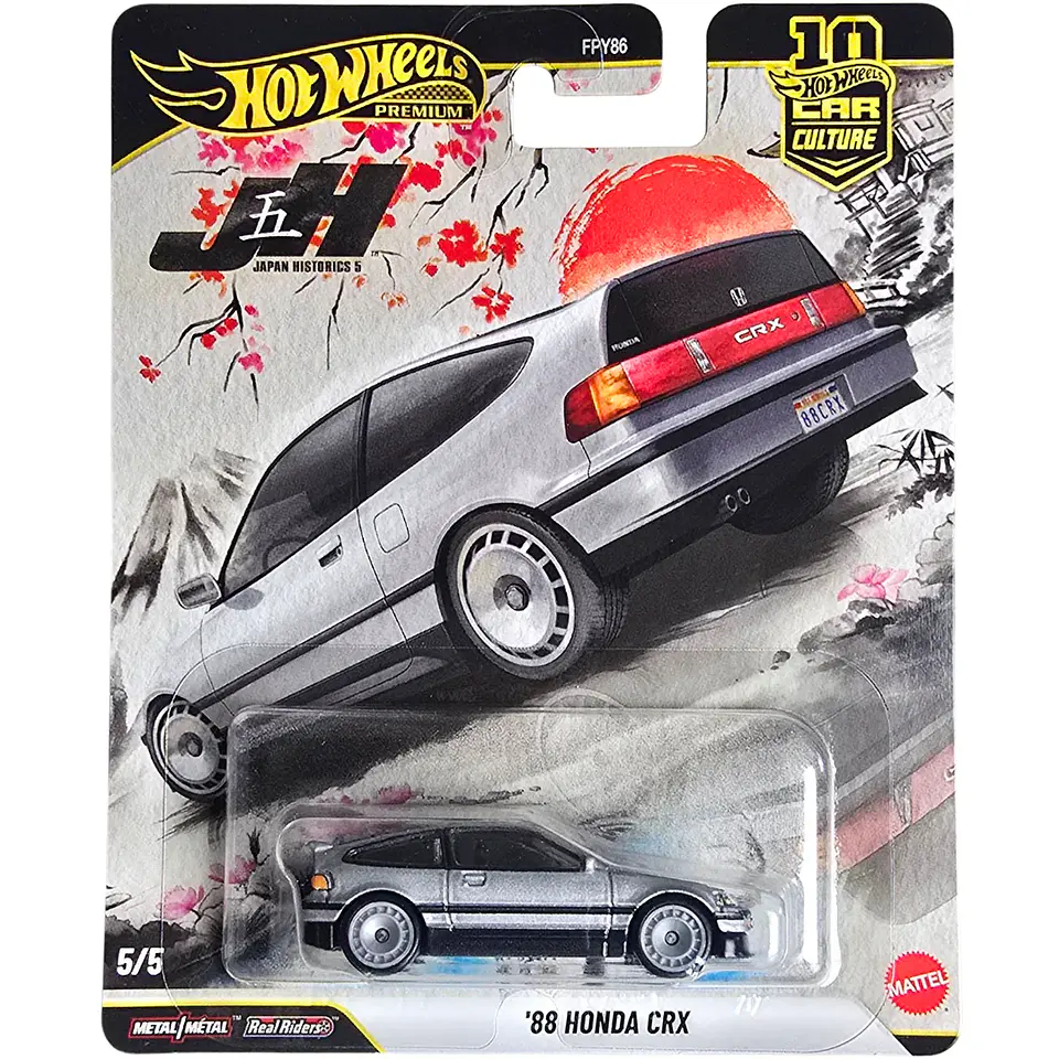 Hot Wheels Premium (Japan Historics 5) - '88 Honda CRX 1