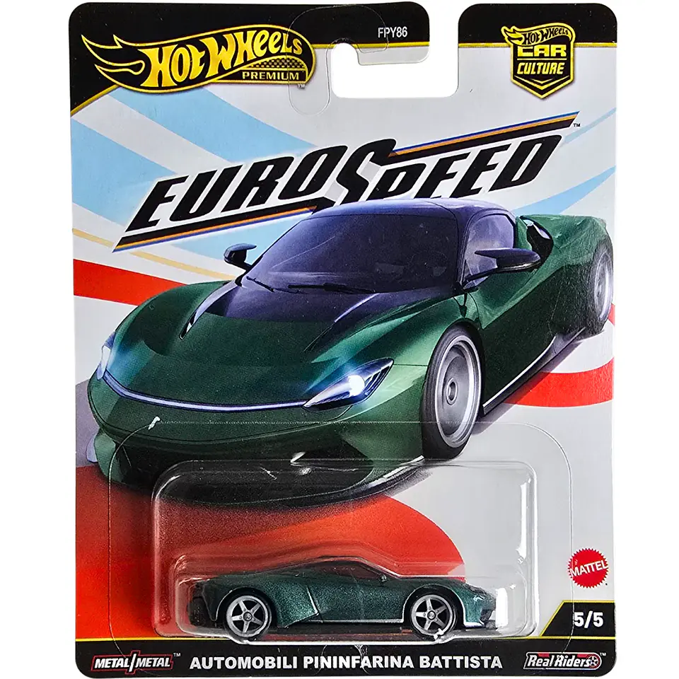 Hot Wheels Premium (Euro Speed) - Automobili Pininfarina Battista 1