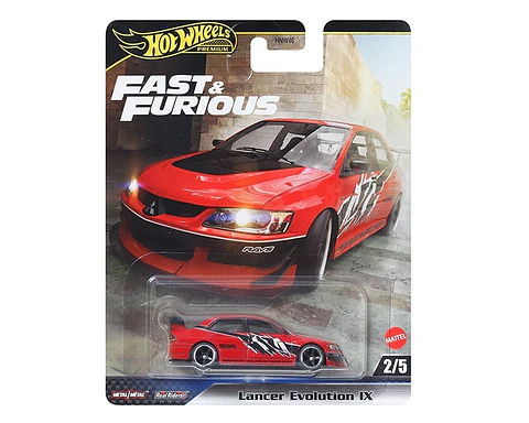 Hot Wheels Premium (Fast & Furious) Mitsubishi Lancer Evolution IX