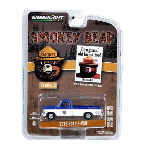 Greenlight Ford F-250 1976 Smokey Bear S4