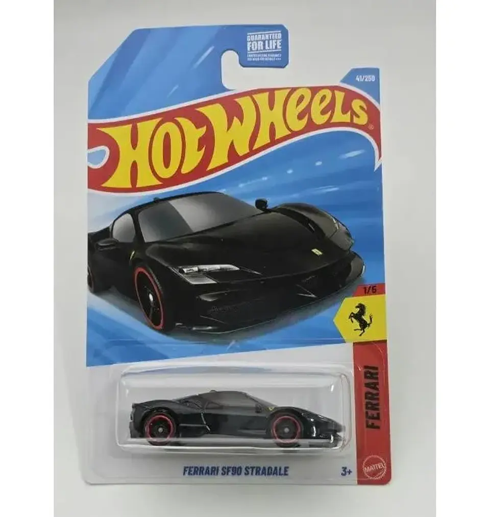Hot Wheels Ferrari SF90 Stradale (Negro) 1