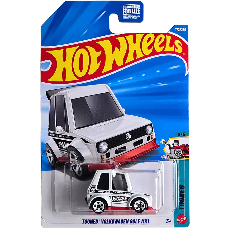 Hot Wheels Tooned Volkswagen Golf MK1 1