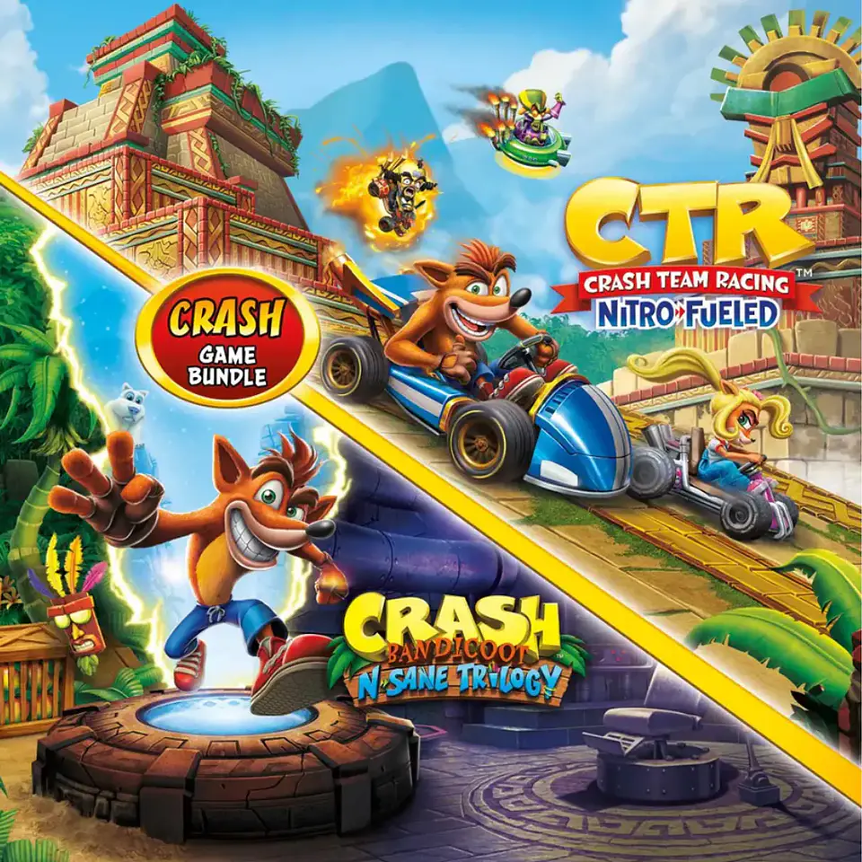 Crash Bandicoot N. Sane Trilogy + Crash Team Racing Xbox One Xbox Series 1