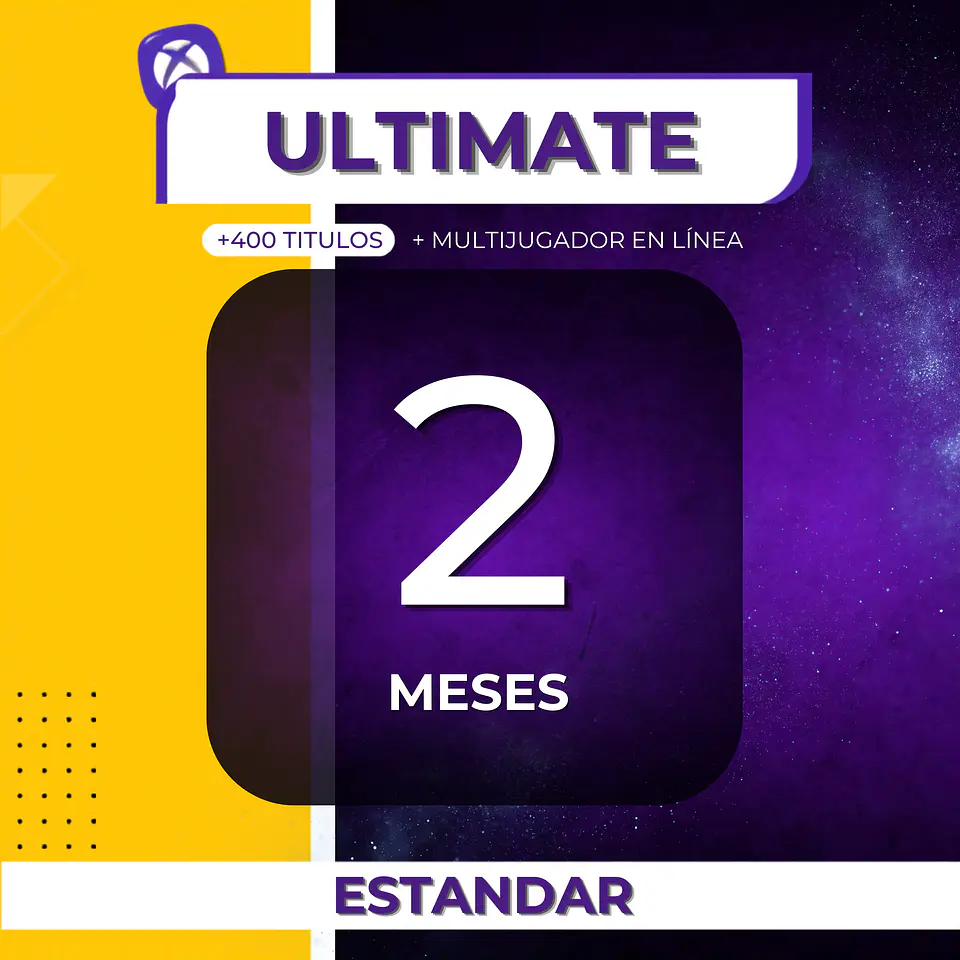 Game Pass Ultimate 2 Meses Cuenta Compartida Xbox One Xbox Series 1