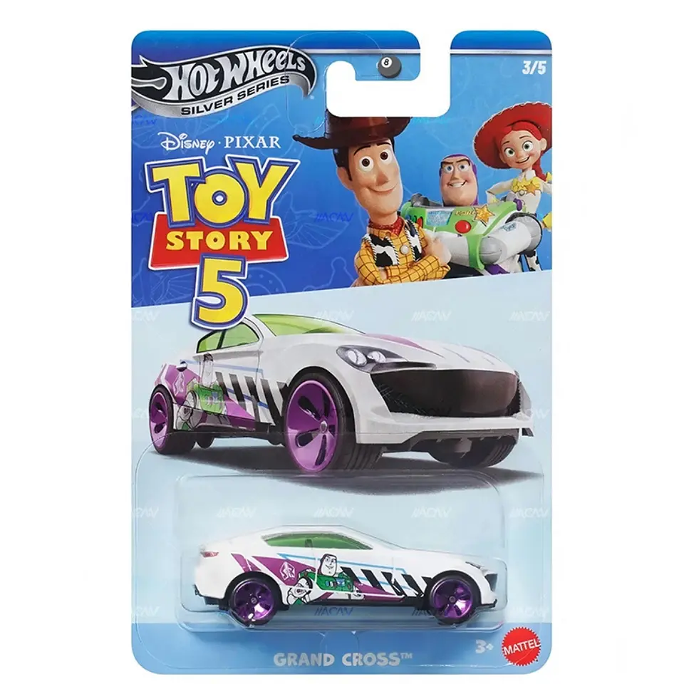 Hot Wheels Grand Cross Toy Story 5 2026 Series Silver 1