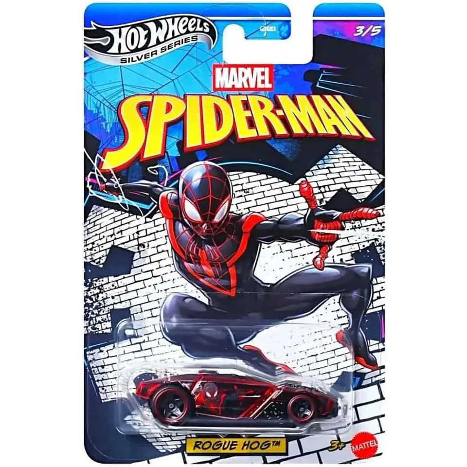 Hot Wheels Silver Series Spider-Man Rogue Hog  1