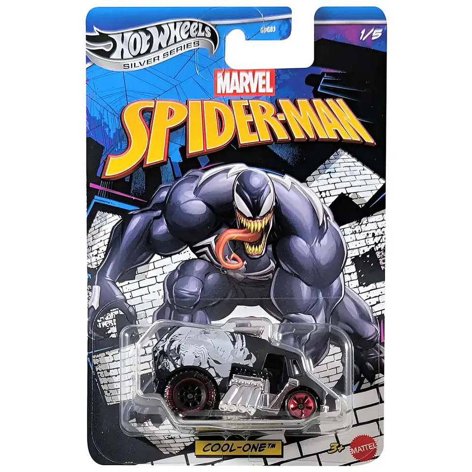 Hot Wheels Silver Series SpiderMan Cool One  1