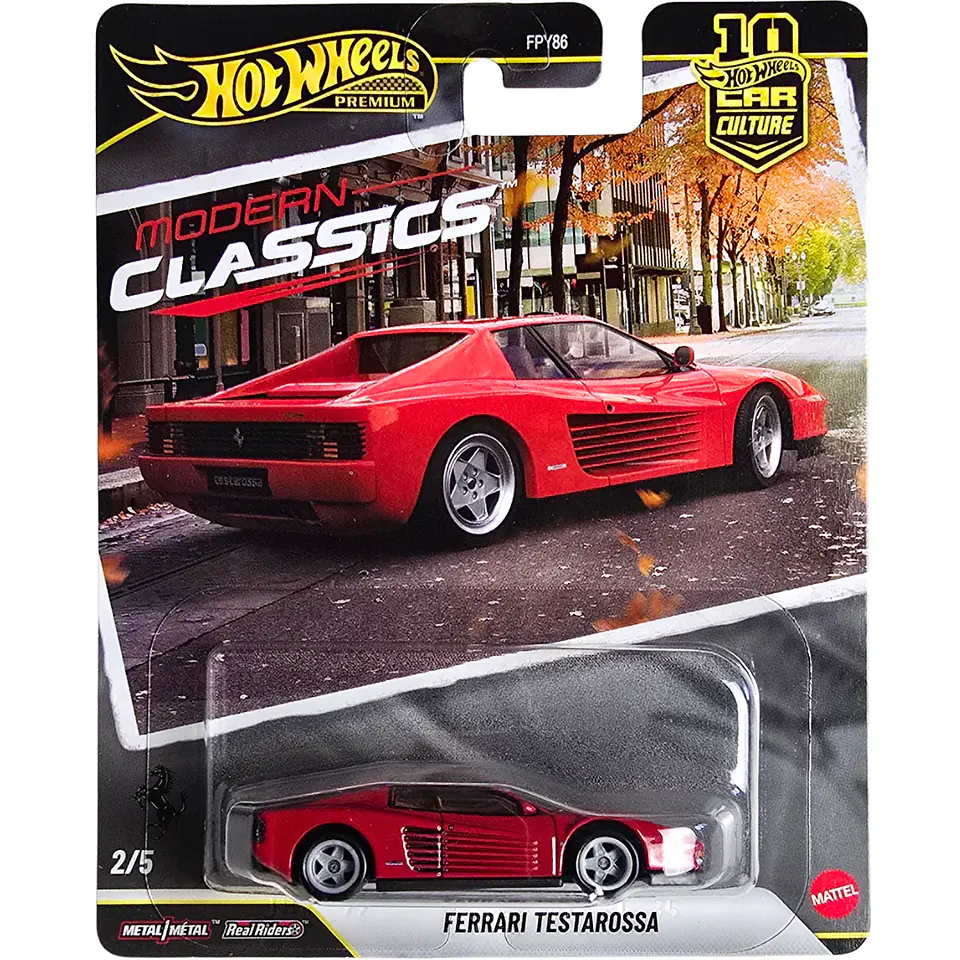 Hot Wheels Premium (Modern Classics) Ferrari Testarossa 1