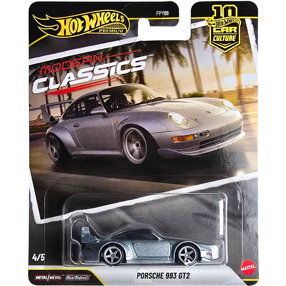 Hot Wheels Premium (Modern Classics) Porsche 993 GT2 1