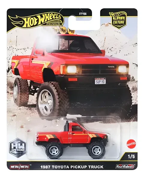Hot Wheels Premium Car Culture 1987 Toyota Pickup Truck