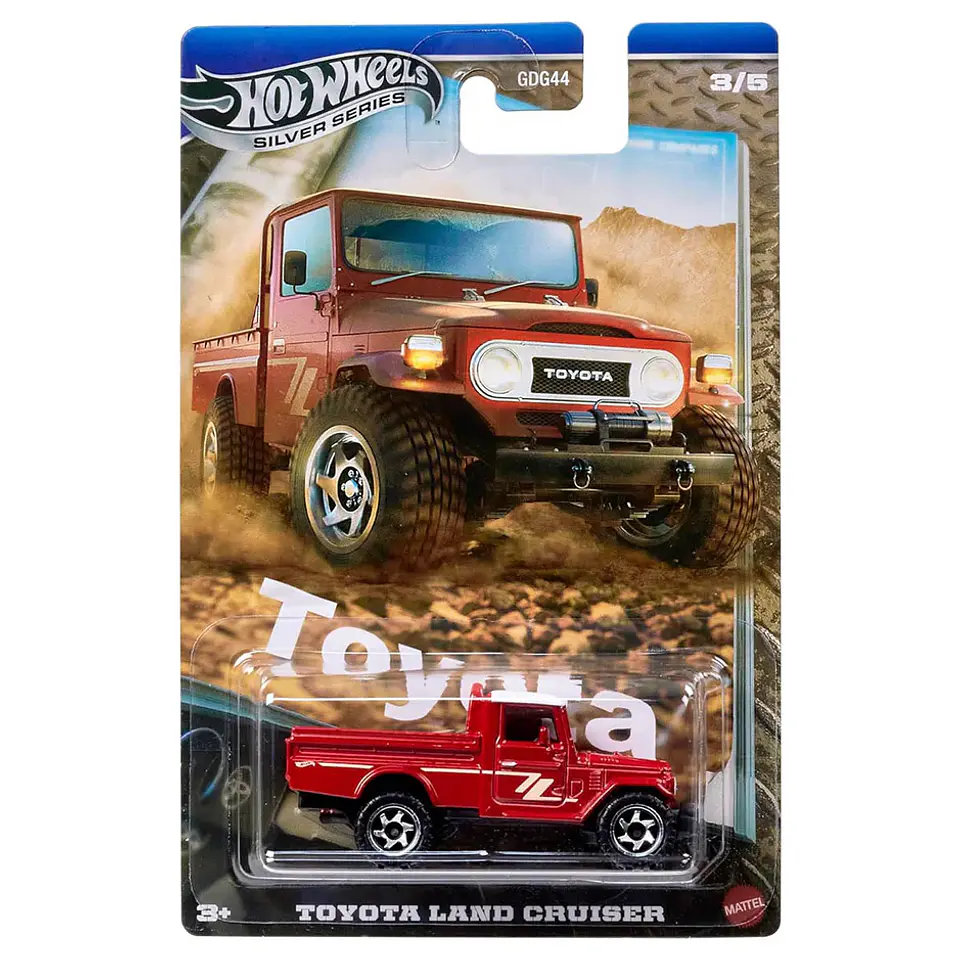 Hot Wheels Silver Series Toyota Land Cruiser 1