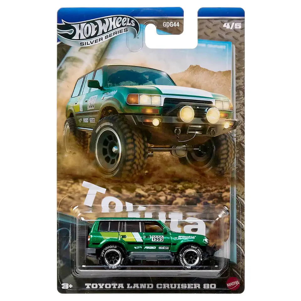 Hot Wheels Silver Series Toyota Land Cruiser 80 1