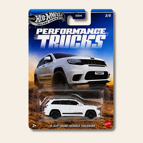 Hot Wheels Silver Series Jeep Grand Cherokee Trackhawk