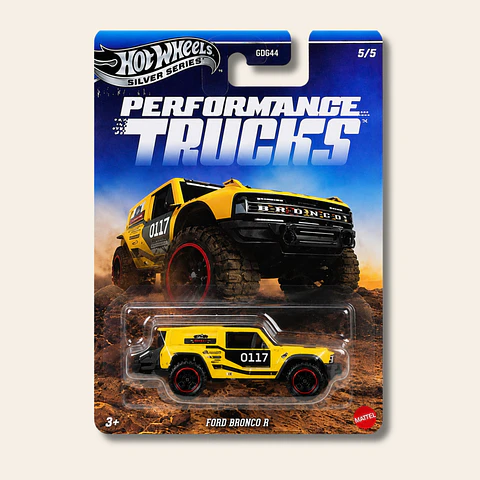Hot Wheels Silver Series Ford Bronco R