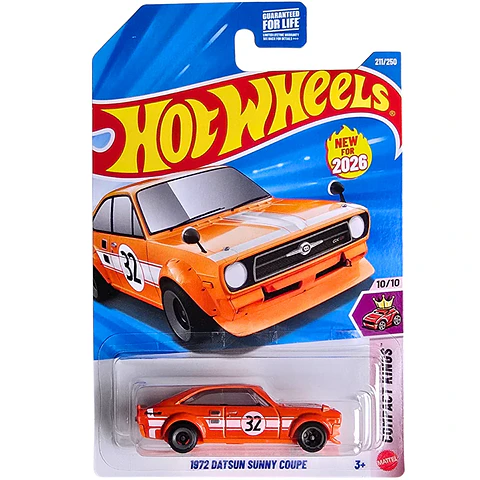 Hot Wheels 1972 Datsun Sunny Coupe