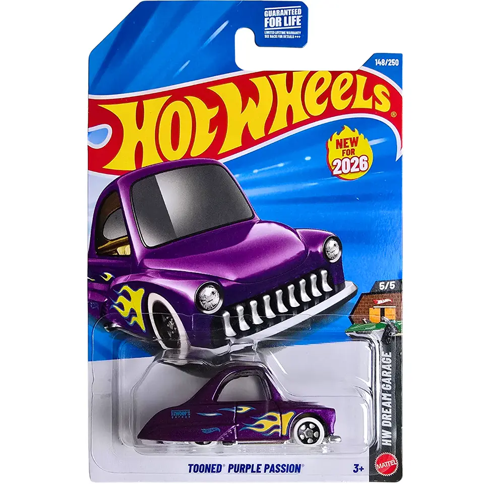 Hot Wheels Tooned Purple Passion 1