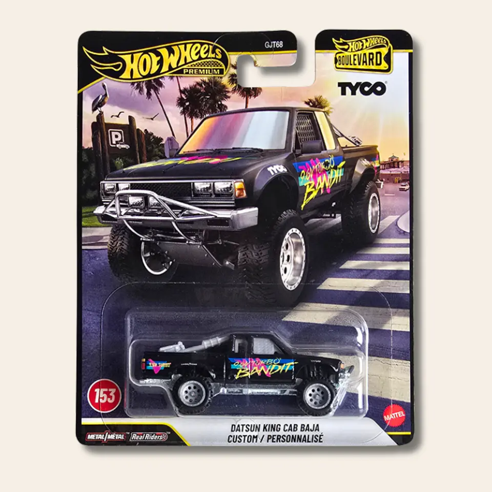 Hot Wheels Premium Boulevard Datsun King Cab Baja Custom / Personnalisé 1
